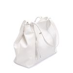 Bolsa de Couro Griffazzi Branca