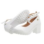 Sapato Scarpin Boneca Vitória Branco