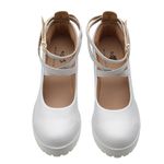 Sapato Scarpin Boneca Vitória Branco