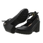 Sapato Scarpin Boneca Vitória Preta