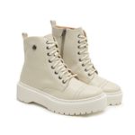 Coturno Plataforma Anita Off White
