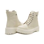 Coturno Plataforma Anita Off White