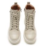 Coturno Plataforma Anita Off White