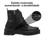Coturno Plataforma Anita Preto
