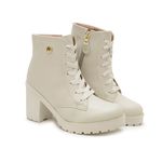 Bota Tratorada Agatha Off White