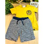  Conjunto Camisa Leão + Short 