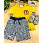  Conjunto Camisa Leão + Short 