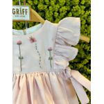 Vestido Jardim Fru-fru Rosa