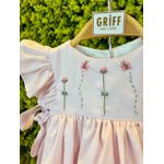 Vestido Jardim Fru-fru Rosa