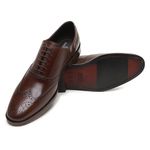 SAPATO SOCIAL OXFORD BROGUE MOURO