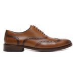SAPATO SOCIAL OXFORD BROGUE WHISKY