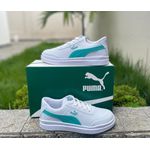 Tênis Feminino PM Bco/Verde 