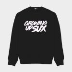 BLUSA MOLETINHO SUX CLASSICS PRETA