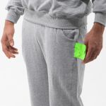 CALÇA JOGGER MOLETINHO SUX CINZA
