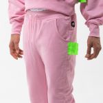 CALÇA JOGGER MOLETINHO SUX ROSA