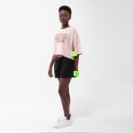 CAMISETA OVERSIZED SUX CROPPED ROSA BRAIN