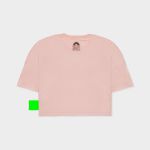 CAMISETA OVERSIZED SUX CROPPED ROSA DONUT