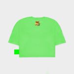 CAMISETA OVERSIZED SUX CROPPED VERDE BOMB