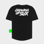 CAMISETA OVERSIZED SUX CLASSICS PRETA