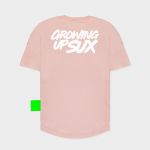 CAMISETA OVERSIZED SUX CLASSICS ROSA