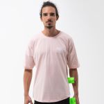 CAMISETA OVERSIZED SUX CLASSICS ROSA