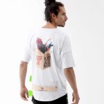 CAMISETA OVERSIZED SUX BRANCA BOMB