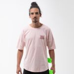 CAMISETA OVERSIZED SUX ROSA BRAIN
