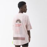CAMISETA OVERSIZED SUX ROSA DONUT