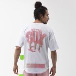 CAMISETA OVERSIZED SUX BRANCA MELTING