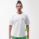 CAMISETA OVERSIZED SUX BRANCA WEIRD