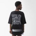 CAMISETA OVERSIZED SUX PRETA WILD