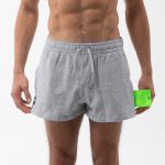 SHORT MOLETINHO SUX CINZA