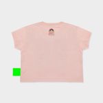 CAMISETA BABY LOOK SUX CROPPED ROSA DONUT