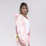 BLUSA MOLETOM CAPUZ SUX ROSA