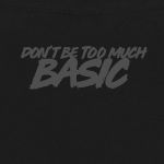 CAMISETA LONGLINE SUX BASIC PRETA