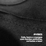 CAMISETA LONGLINE SUX BASIC PRETA