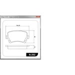 Pastilha de Freio Traseira - Cobreq - N292 (A6, A4, A3, Toledo, Passat, Beetle, Jetta, Tiguan, Bora, Eos, Golf)