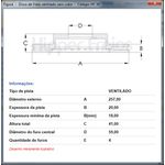 Disco Freio Dianteiro Ventilado HipperFreios - HF30