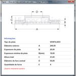 Disco Freio Dianteiro Ventilado HipperFreios - HF51C