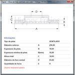 Disco Freio Dianteiro Ventilado HipperFreios - HF87A