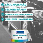 MASSA POLIÉSTER M3500 1,5kg LAZZURIL