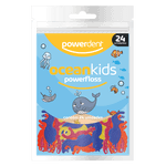 Fio dental Ocean Kids Powerfloss - Pacote com 6 un.