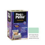 EUCATEX PEG & PINTE TINTA ACR VERDE PISCINA 18 L