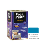 EUCATEX PEG & PINTE TINTA ACR AZUL PROFUNDO 18 L