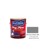 EUCATEX PEG & PINTE ESM BRIL CINZA MEDIO 3,6 L