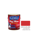 EUCATEX PEG & PINTE ESM BRIL VERMELHO 3,6 L