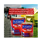 EUCATEX PEG & PINTE ESM BRIL VERMELHO 3,6 L