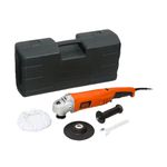 BLACK & DECKER WP1500K-B2 POLITRIZ 7" COM MALETA 220V