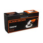 BLACK & DECKER WP1500K-B2 POLITRIZ 7" COM MALETA 220V