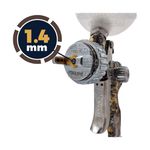 ITALCO MAGIC TECHNICIAN HVLP 1.4MM FORJADA COR C1-CAMUFLADA DOURADA